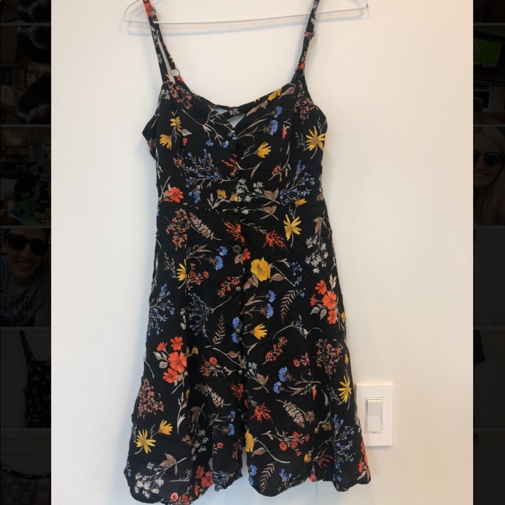 Molly Green Floral Dress